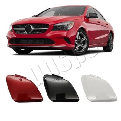 Tapa de cubierta de ojo de gancho de remolque para parachoques delantero para Mercedes-Benz CLA250 2017-19 Foto 1 de 4