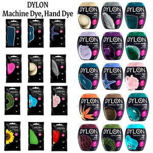 DYLON Washing Machine Fabric Dye Pod for Soft Furnishings Clothes Hand Dye - Picture 1 of 47