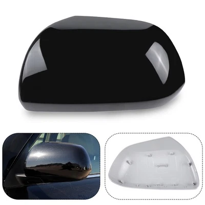 Cubierta de tapa de espejo retrovisor lateral izquierdo negro para Toyota Highlander 2009 2010 08-2013 Foto 1 de 4