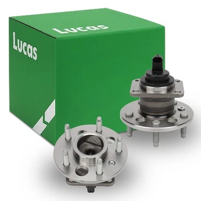 Par Lucas: 2 bujes de cojinete de rueda derecha nuevos para LeSabre Park Avenue DeVille Malibu Foto 1 de 4