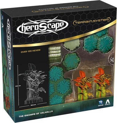 Heroscape: The Swamps of Valhalla Terrain Expansions Foto 1 de 4