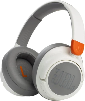 JBL JR 460NC - Wireless Over-Ear Noise Cancelling Kids Headphones - White - Image 1 of 4
