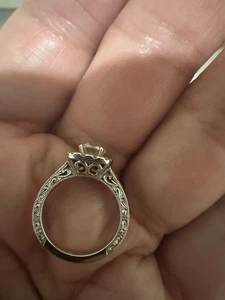 Engagement Ring 14k White Gold By Neil Lane - Picture 1 of 3