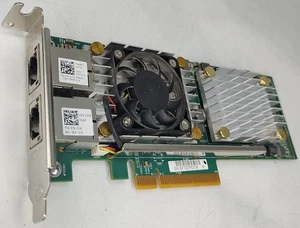Dell HN10N Broadcom 57810s Dual Port 10GbE RJ45 Netzwerk Adapter Karte - Bild 1 von 1