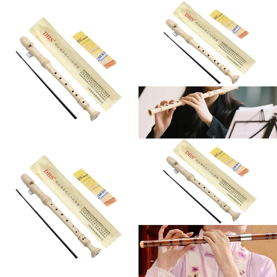 Soprano Recorder Cleaning Kit Practice Clarinet for Beginner Adult Beginners - Image 1 of 1