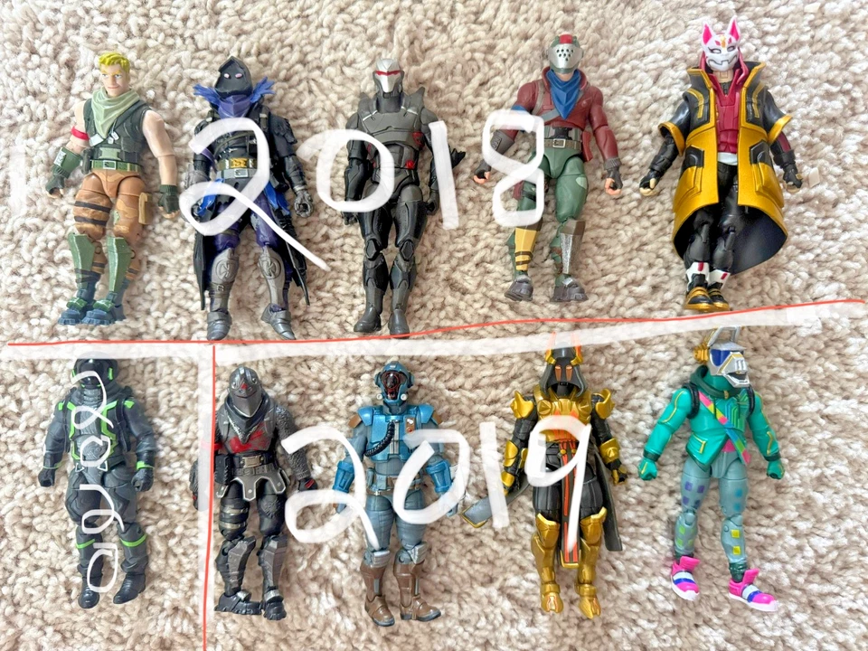 Fortnite Jazwares Epic Games MISC Action Figures Lot of 10 - Image 1 of 4