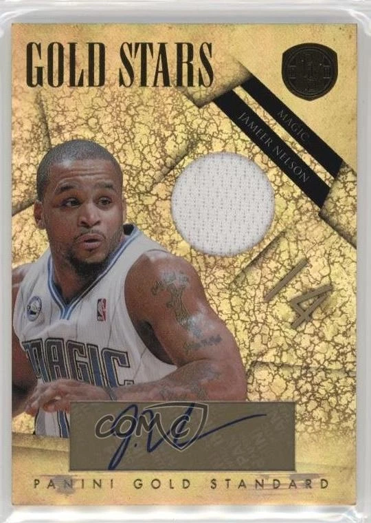 2010-11 Panini Gold Standard Stars Memorabilia Signatures /49 Jameer Nelson Auto - Image 1 of 2