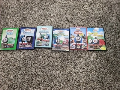 Lot Of 6 Thomas The Tank Engine & Friends Classic DVDs Bundle Trains Tested Foto 1 de 4
