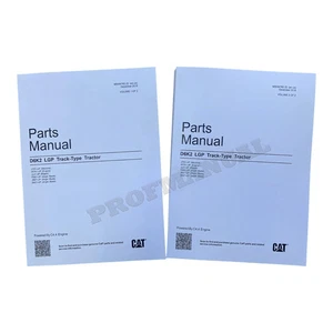 Caterpillar Cat D6K2 LGP TRACK TYPE TRACTOR Parts Catalog Manual M0064782 - Picture 1 of 7