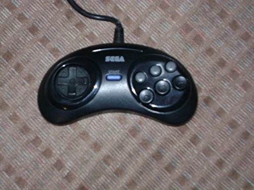 SEGA Mega Drive Control Pad SJ-6000 Fighting Controller 6B Japan Official - Image 1 of 1