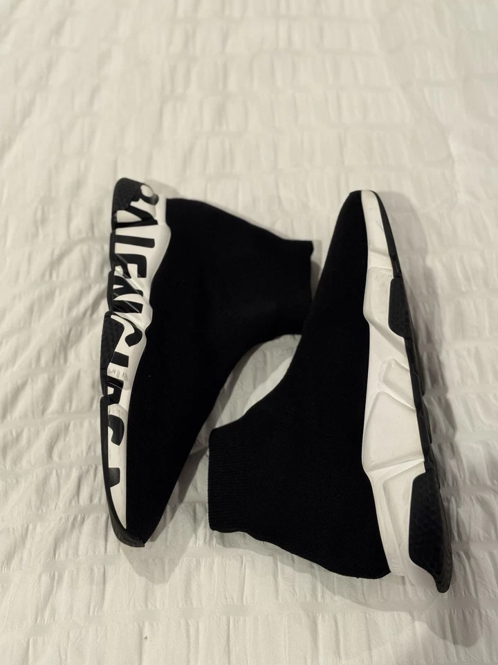 BalenciagaSpeed Graffiti Sock Sneaker - Image 1 of 4