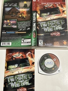Twisted Metal: Head-On (Sony PSP, 2005) Complete With Manual & Case 30A1 - Picture 1 of 6