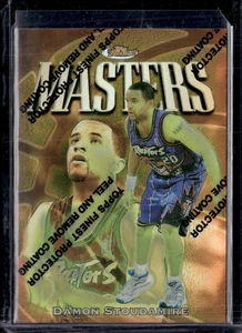 1997-98 Topps Finest #24 Damon Stoudamire Refractor Raptors w/coating (59I) - Picture 1 of 2