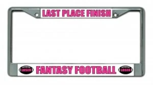 Marco cromado de fútbol fantasía acabado último lugar - Imagen 1 de 1