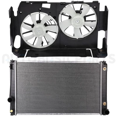For 2006-2012 Toyota RAV4 2.4L Front Side Radiator & Cooling Fan Kit - Image 1 of 4