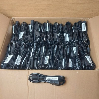 Restposten 116 C13 zu NEMA 5-15P Netzkabel, 1,88 Meter schwarz, Großhandelsposten - Bild 1 von 4