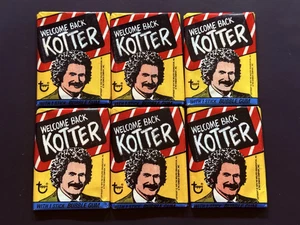 1978 Topps Welcome Back Kotter Unopened Sealed Wax Pack (6) - Picture 1 of 7
