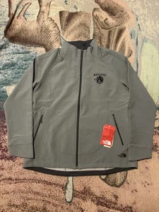 The North Face TNF  Stretch SS WindWall Full Zip Up Asphalt Jacket Womens XL - Picture 1 of 6