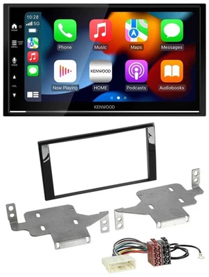 Kenwood DAB USB Bluetooth 2DIN MP3 Autoradio für Nissan Juke (ab 2014) - Bild 1 von 4