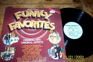 FUNKY FAVORITES ~ ORIG 1977 Ronco Records V/A BUBBLEGUM vinyl LP in shrink NM- - Picture 1 of 1