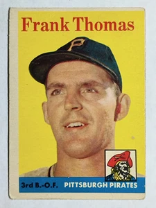 1958 Topps #409 Frank Thomas (GOOD) - Picture 1 of 2