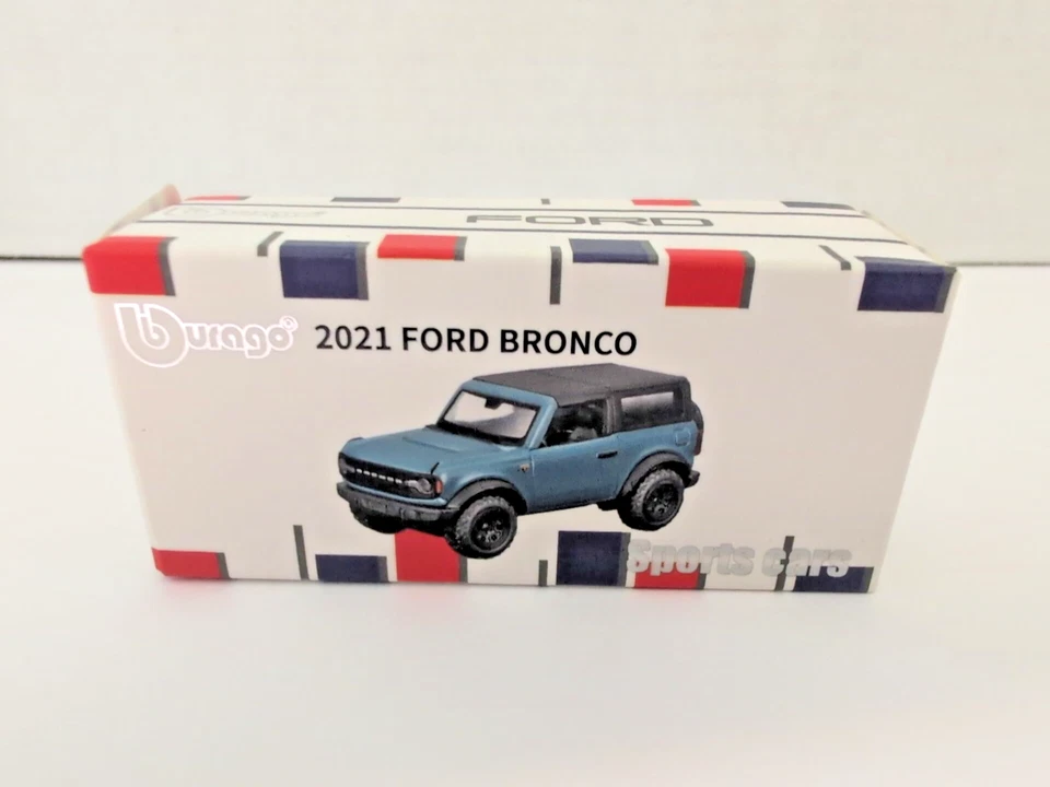 Bburago Ford Bronco Modelo Coche Aleación Diecast Coche Colección Regalo 1:64 Envío EE. UU. Foto 1 de 4