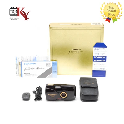 ⏯️ [ MINT w/Box,case ] Olympus μ mju II Limited Point & Shoot Film Camera JAPAN - Image 1 of 4