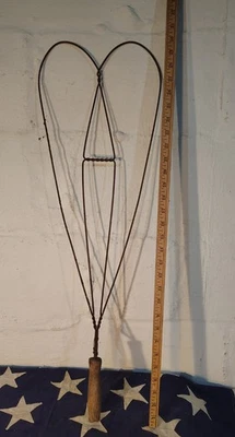 Antique Original Primitive Rug Beater Farmhouse Primitive  - Image 1 of 3