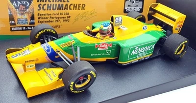 Minichamps 1/18 Scale 510 933205 - F1 Benetton Ford B193B #5 M.Schumacher - Image 1 of 4