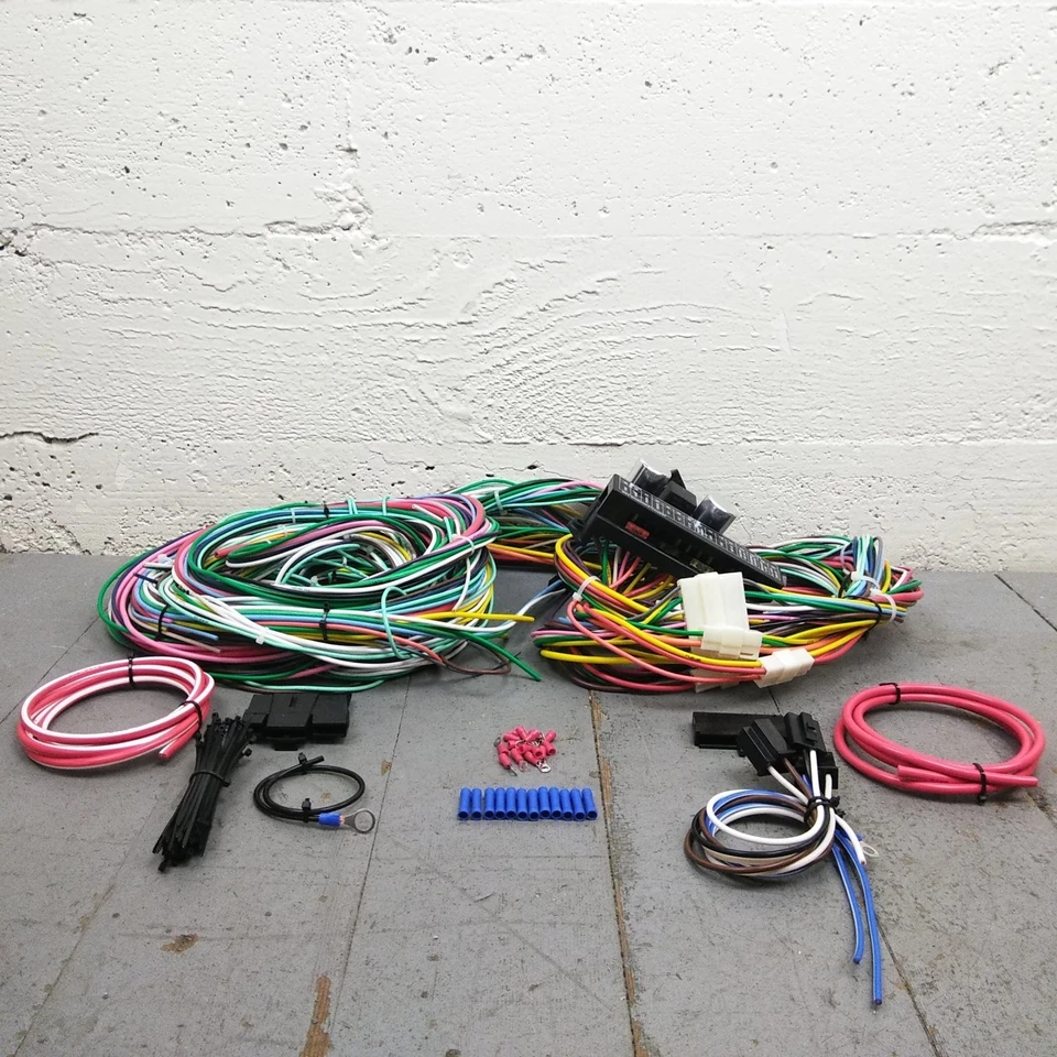1964-1972 GM Car Truck Main Under Dash Fuse Panel Wire Harness Kit 24 Circuit 12 - Image 1 of 4