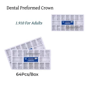 64 Pcs/Set TOR 1.910 Transparent Dental Adult Crown Anterior Matrices Matrix New - Picture 1 of 11