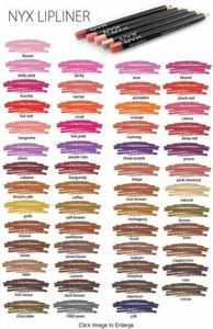 NYX Slim Lip Pencils - Pick Your Shade! - Picture 1 of 23