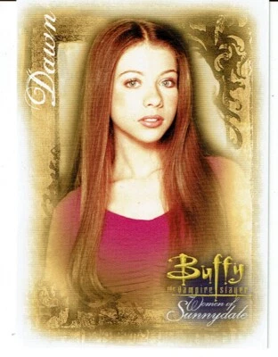BUFFY THE VAMPIRE SLAYER WOMEN OF SUNNYDALE PROMO CARD Pi - Image 1 of 2