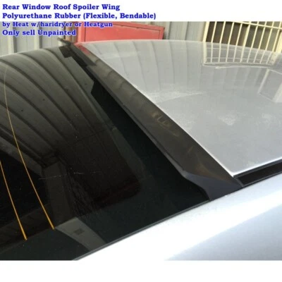 KmhSp 889H Rear Roof Spoiler Wing Fits 2007~2012 Nissan Sentra SE-R B16 Sedan - Imagem 1 de 4