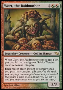 Wort, the Raidmother PL Shadowmoor MTG Magic the Gathering English Card - Picture 1 of 1