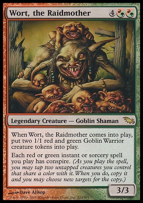 Wort, the Raidmother PL Shadowmoor MTG Magic the Gathering English Card - Image 1 of 1