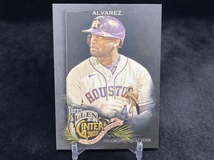 YORDAN ALVAREZ 2022 TOPPS ALLEN & GINTER X #120 BASE CARD / HOUSTON ASTROS - Picture 1 of 2
