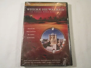 WHERE HE WALKED MAC/PC CD-ROM Virtual Bible 2001 [10-O] - Picture 1 of 2
