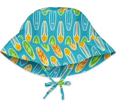 婴儿 9 - 18 个月 UPF50 沙滩/太阳帽,头部、颈部和眼睛全天候保护 — 第 1/4 张图片