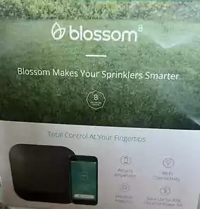 BLOSSOM 8 SMART WATERING CONTROL 8 XONA TECHNOLOGY SPRINKLER GARDEN - Picture 1 of 3