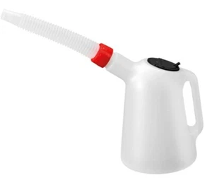 Travasatore con Beccuccio 1 L Caraffa per Oli e Carburanti Emergenza Auto C67080 - Foto 1 di 5