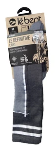 Le Bent Snow Ski Definitive Alpha Light Cushion Performance Sock Bamboo Merino M - Picture 1 of 8