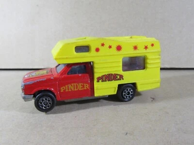 968V Vintage Majorette 278 Camping Car Cirque Pinder 1:60 - Photo 1/4
