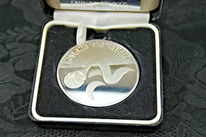 England Basketball RAF Final Fours U14 Runner Up Medallion - Picture 1 of 6