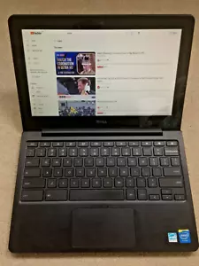 Dell Chromebook 11, CB1C13 Intel Celeron 11.6" HD with Webcam - Picture 1 of 5