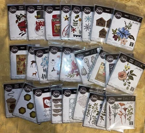 Sizzix Thinlits Metal Die Pack designed by TIM HOLTZ 35+ TO CHOOSE FROM - Picture 1 of 98