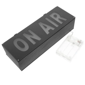 On Air Schild LED Licht Studio Aufnahme Rundfunk Warnschild für Büro - Bild 1 von 12