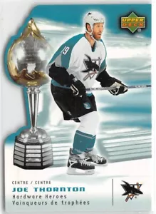 2006-07 McDonald's Upper Deck Hardware Heroes #HH1 Joe Thornton - Picture 1 of 2
