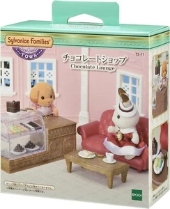 Sylvanian Families Chocolate Lounge Town Series Caricco Critters Japón 2017 Nuevo - Imagen 1 de 12