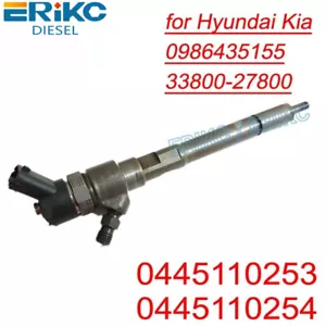 0445110253 Boquilla inyectora diésel 0445110254 33800 27800 para Bosch Hyundai Kia - Imagen 1 de 4